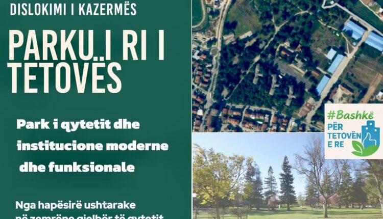 Bajram Rexhepi:  Kazermën do ta bëjmë park dhe qendër moderne