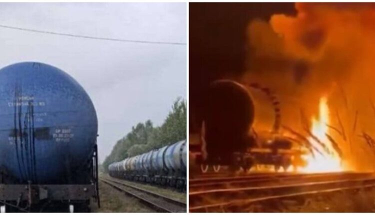 Ukraina godet logjistikën hekurudhore ruse (VIDEO)