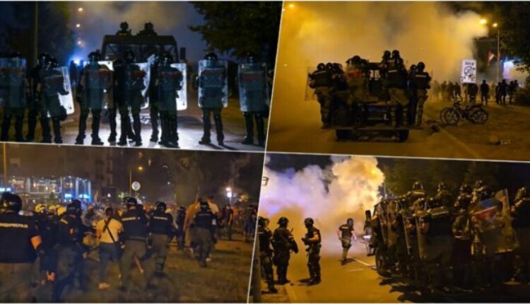 Terror policor i paparë kundër qytetarëve të Novi Sadit, Vuçiq fajëson evropianët për protestat