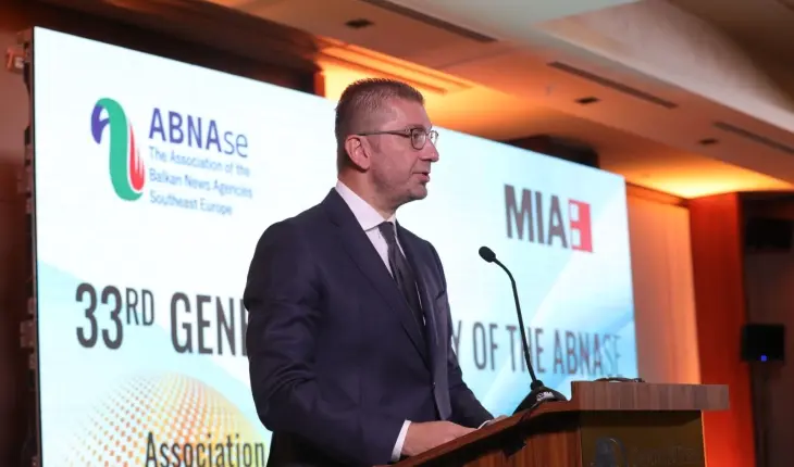 Mickoski: Agjencitë e lajmeve e shkruajnë faqen e parë të së vërtetës, krijojnë memorie publike, ndërtojnë besim dhe e ruajnë demokracinë