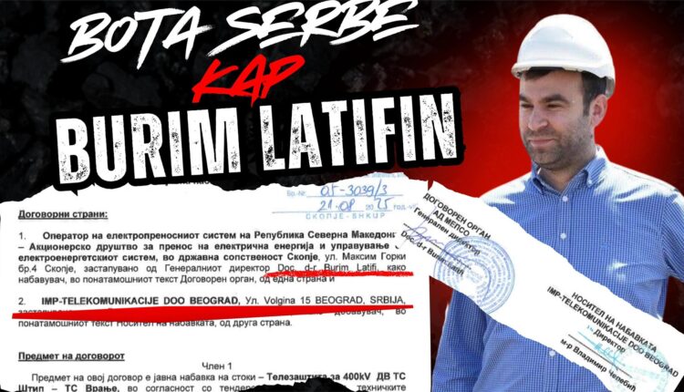 AKI: Drejtori i MEPSO-s Burim Latifi i ndan tenderët me kompanitë serbe! (VIDEO)