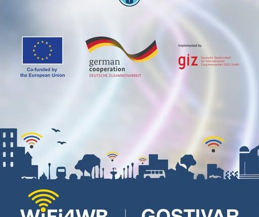 Qyteti i Gostivarit me internet falas në hapësirat publike