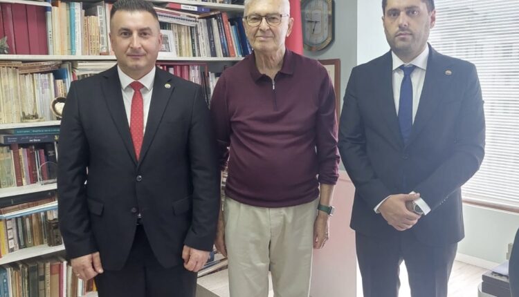 Rektori i UT-së, Prof. Dr. Jusuf Zejneli, u takua me ish-Presidentin e Shqipërisë, Rexhep Meidani