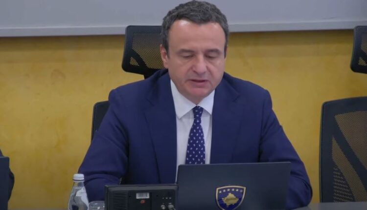 Kurti: Serbia po ndërhyn në zgjedhjet në Kosovë