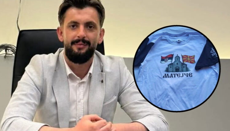 Liridon Ramadani nga ASH: Ivan Stolkoviç, zëvendëskryeministër i VLEN-it, me flamuj serb në zemër të Mateçit!