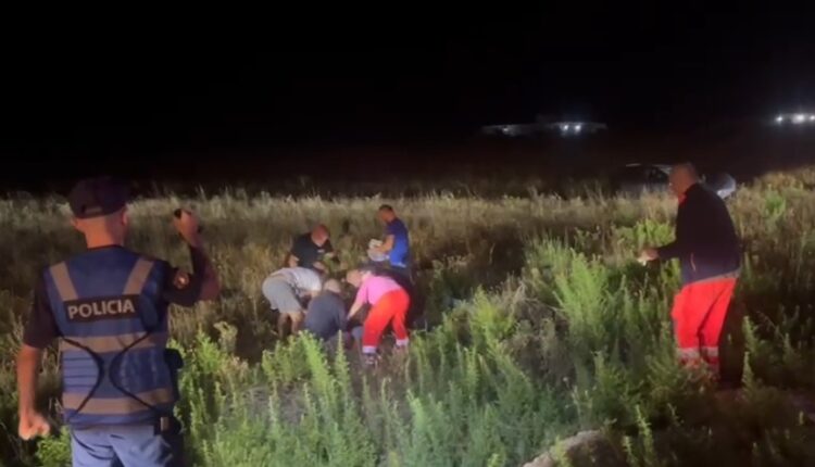 Pamje nga aksidenti i rëndë në Dukat/ Plagosen 4 të rinj, 2 në gjendje të rëndë