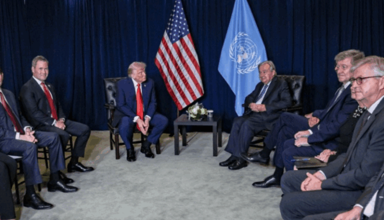 Trump takohet me sekretarin e përgjithshëm të OKB-së, në fokus zgjidhja e luftës në Ukrainë dhe në Gaza