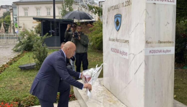 Haradinaj bën homazhe në përkujtim të viktimave të 11 shtatorit në SHBA