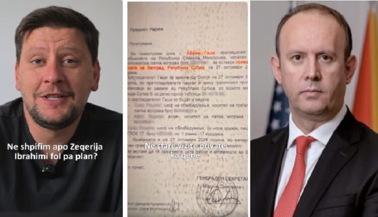 Furkan Saliu pyet: Në çfarë cilësie ishte Afrim Gashi në vizitë në Beograd? (VIDEO)