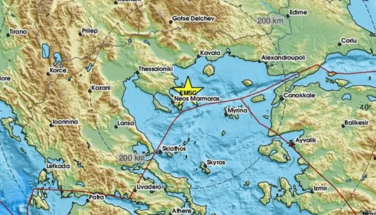 Tërmet në pjesën juglindore të Maqedonisë së Veriut