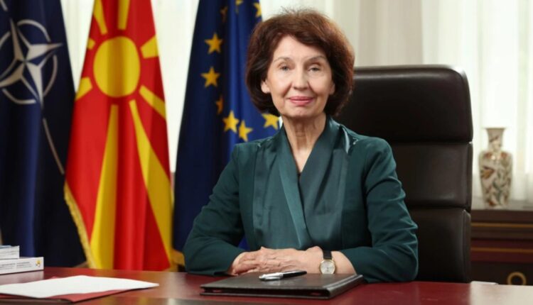 Presidentja Siljanovska-Davkova uron OKB-në me rastin e 80 vjetorit të themelimit
