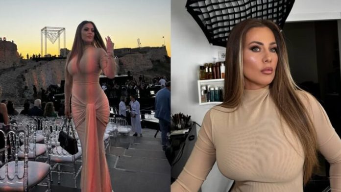 Olta Gixhari mahnit me elegancën e saj, teksa ishte prezente në mbrëmjen e koncertit “Yje mbi Kaninë”