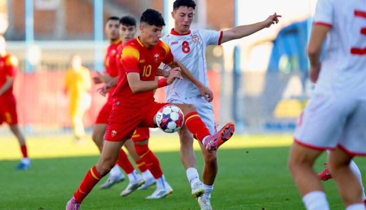 Barazim pa gola mes Malit të Zi dhe Maqedonisë së Veriut U-19