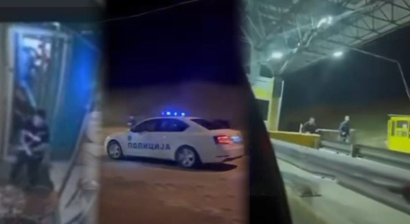 Plaçkitje si në film, në pagesën rrugore “Milladinovci” Plaçkitje si në film, në pagesën rrugore “Milladinovci”