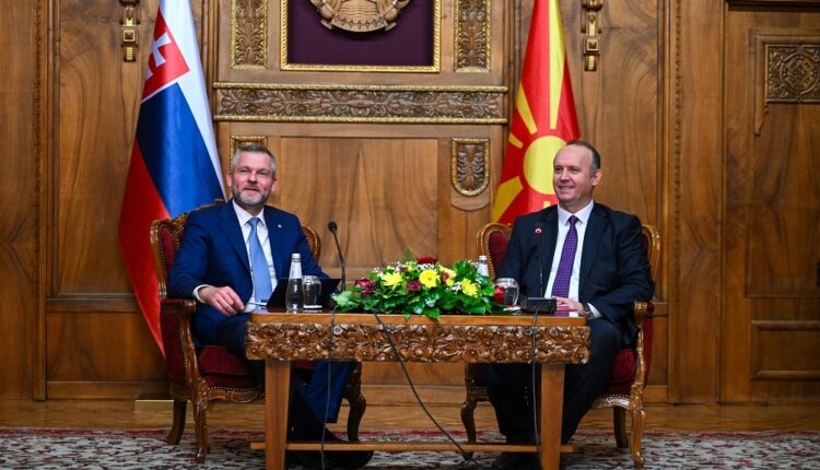 Takim i Kryetarit Gashi me Presidentin e Sllovakisë, Peter Pelegrini