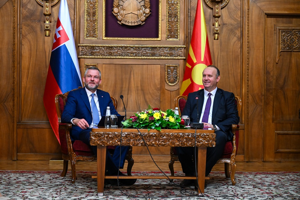 Takim i Kryetarit Gashi me Presidentin e Sllovakisë  Peter Pelegrini