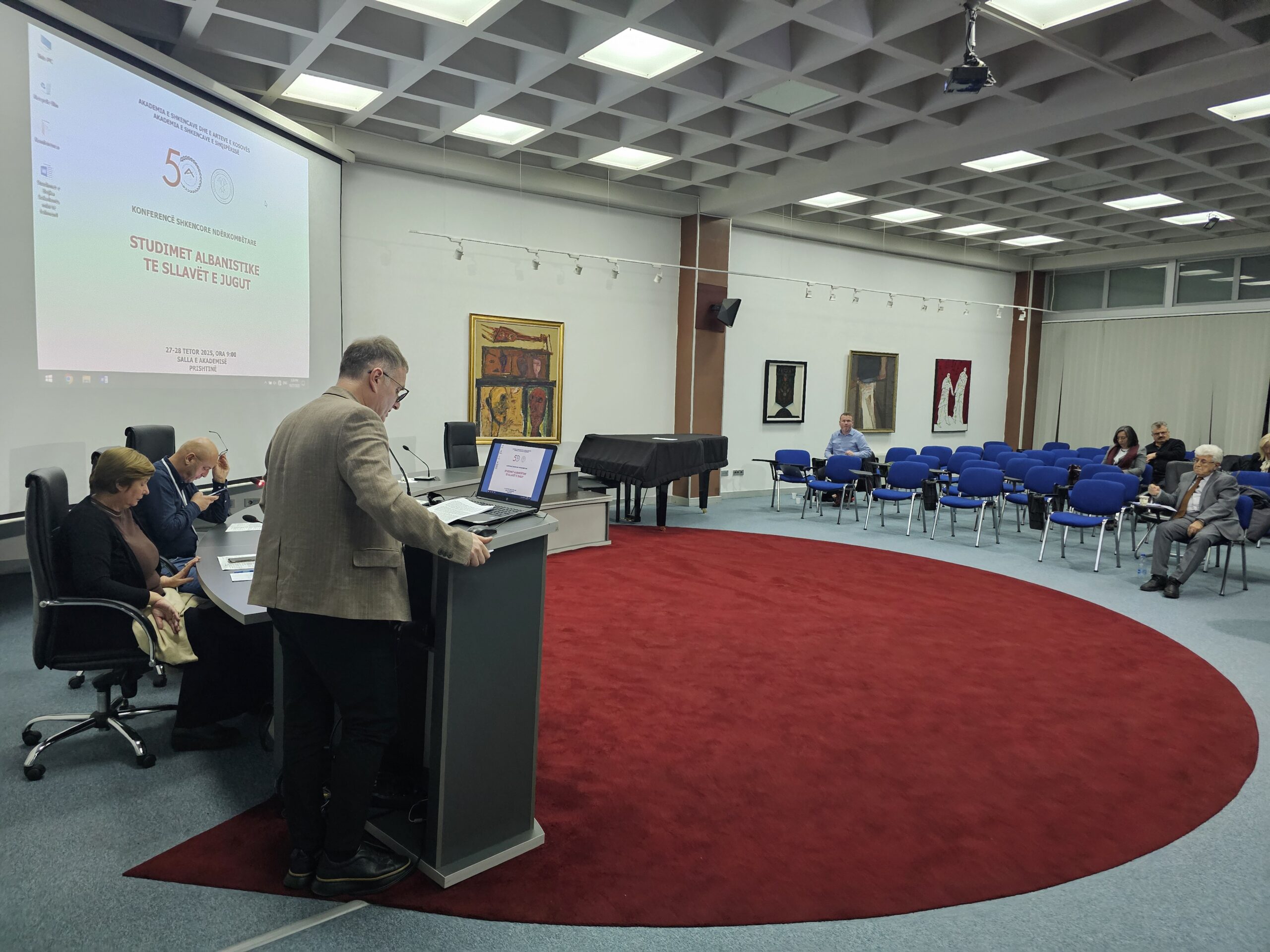 Prof. Dr. Berton Sulejmani mori pjesë në Konferencën Shkencore Ndërkombëtare të organizuar nga ASHAK-u dhe ASHSH-ja