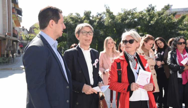Tetori Rozë në Gostivar – Valbon Limani premton 150 mamografi falas çdo vit për gratë
