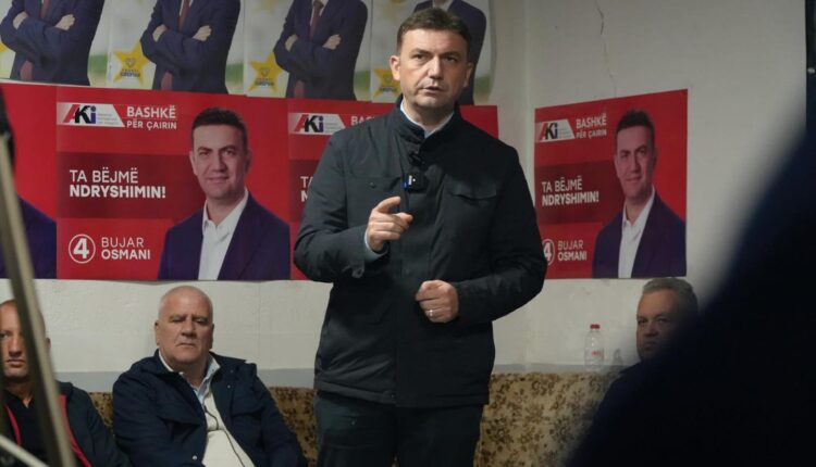 Osmani: Koha e klaneve ka përfunduar, Çairi kthehet në duart e qytetarëve!