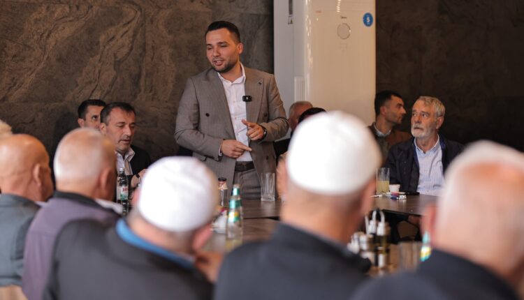 Blerand Ramadani premton qendër moderne për të moshuarit në Saraj