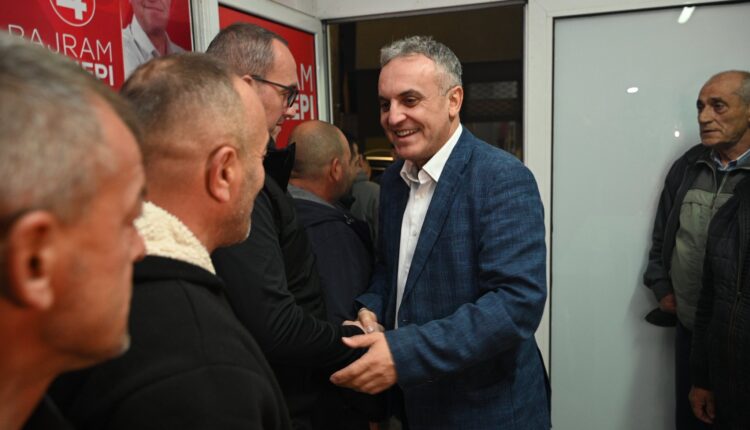 Bajram Rexhepi merr mbështetje të madhe në Shipkovicë: Më 19 Tetor kthejmë dinjitetin e Tetovës! (VIDEO)