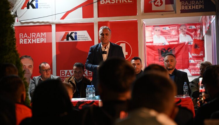 Bajram Rexhepi: Në Reçicë të Vogël sonte hapëm edhe shtabin e dytë. Atmosferë fituese si asnjëherë më parë