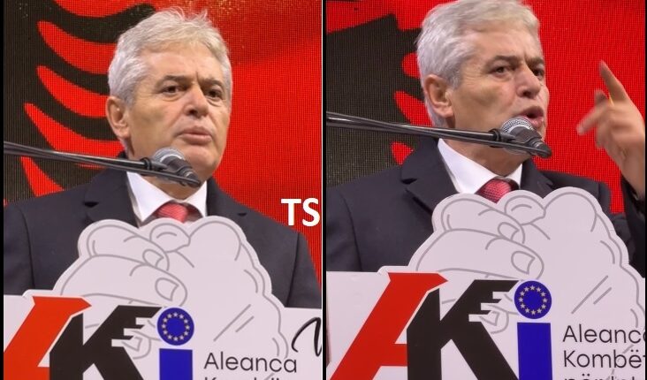 Ali Ahmeti nga Gostivari: Mos harroni se këtu me helmeta ua merrnin shpirtin të rinjëve për flamur (VIDEO)