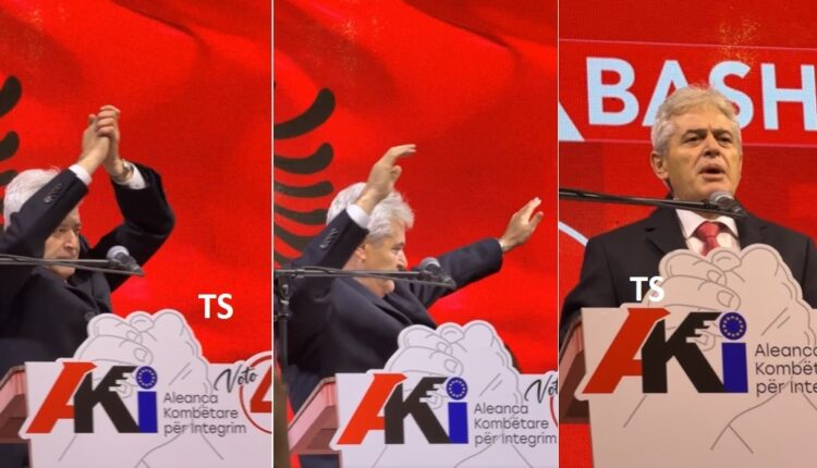 Ali Ahmeti nga Gostivari: “Kur kombi është në rrezik, s’na duhen parti, nuk do të lejojmë të na shkelin mbi gjakun e dëshmorëve” (VIDEO)
