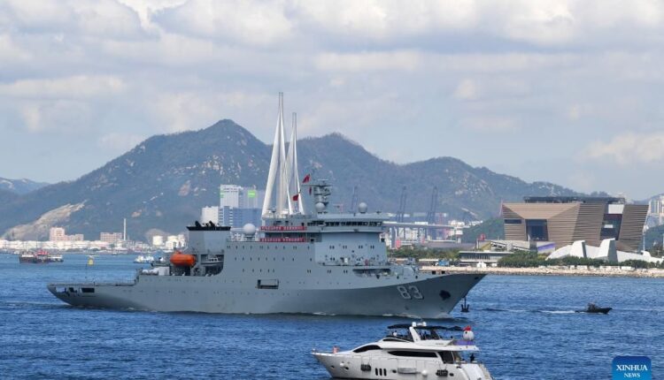 Anijet “Qi Jiguang ” dhe “Yimengshan” përfundojnë veprimtarinë e hapjes