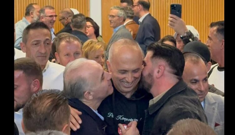 Fatmir Dehari pritet me  përqafime dhe mbështetje të fuqishme nga mërgata në Zvicër (FOTO)