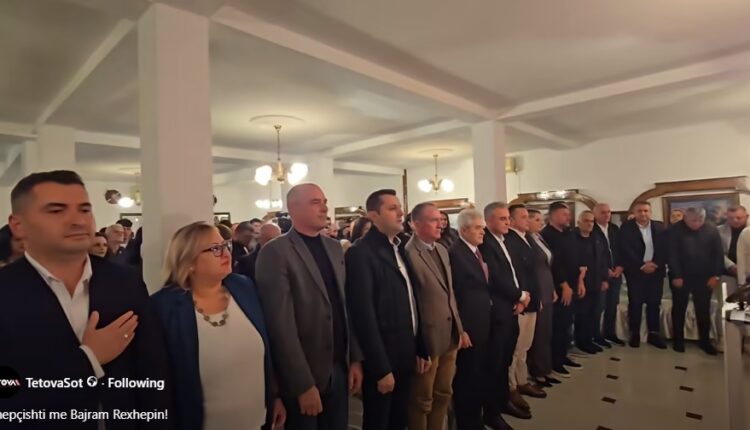 Xhepçishti i jep mbështetje të madhe Bajram Rexhepit (VIDEO)
