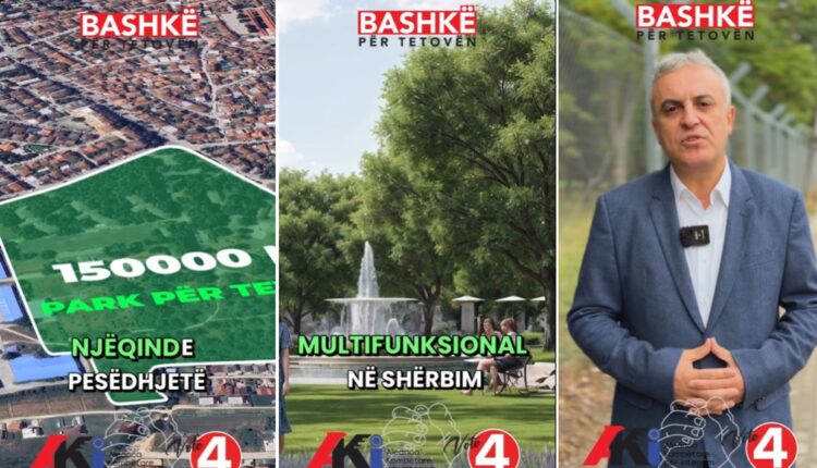 Bajram Rexhepi “bombardon” Tetovën me projektin gjigand – Kazerma me 195.000 metra katror do të bëhet super park dhe me një qendër moderne administrative! (VIDEO)