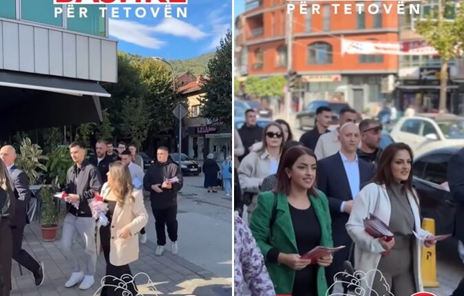 Rinia me aksion në terren – Programi i Bajram Rexhepit arrin çdo cep të Tetovës (VIDEO)