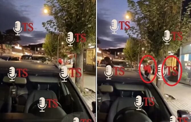 Pamje tjera eksluzive nga TS: Momenti tmerrues kur hajdutët u drejtojnë armët kalimtarëve në Gostivar! (VIDEO)