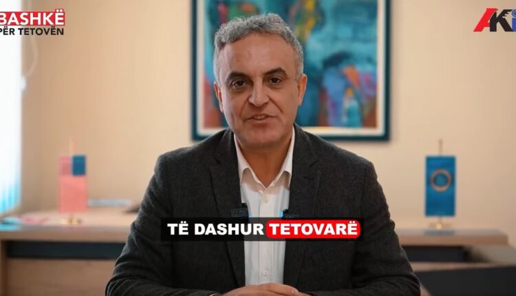 Bajram Rexhepi me mesazh për tetovarët: “Më 2 nëntor votojmë për të ardhmen e Tetovës dhe të fëmijëve tanë” (VIDEO)
