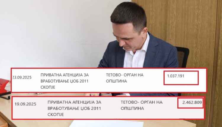 Vazhdojnë SKANDALET/ Bilall Kasami ka paguar mbi 3.5 MILIONË denarë në muajin shtator tek XHOBI2011 (DOKUMENT)