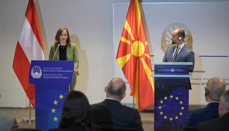 Murtezani: “Bashkëpunimi i afërt dhe i frytshëm me Austrinë dhe Slloveninë është pjesë e një historie më të gjerë evropiane për progres të përbashkët, stabilitet dhe vlera të përbashkëta”