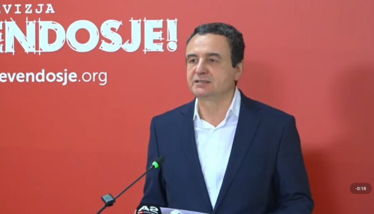 Kurti: Exit Poll-et për Mitrovicën të hetohen, s’bëhet fjalë për huqje por për ndërhyrje flagrante pa u mbyllur vendvotimet