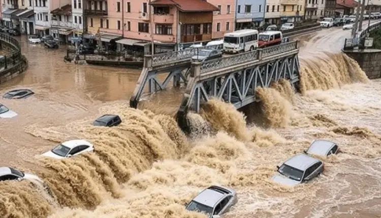 Përmbytje masive në Bullgari, shkatërrohet fshati turistik – raportohet edhe për viktima