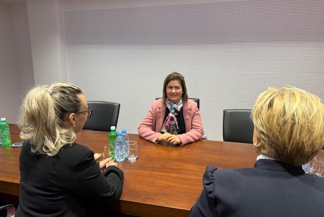 Gratë drejtojnë energjinë – Takimi i ministres Bozhinovska me Ana Dukovska dhe Valentina Disoska