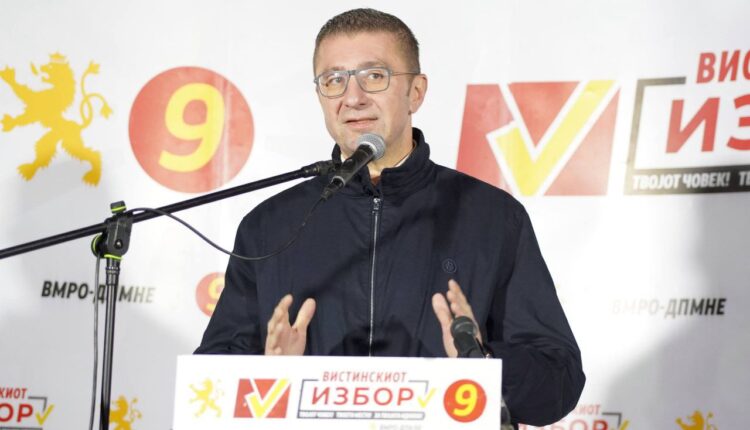 Mickoski: Të dielën të dalim masivisht në zgjedhje, qëndrimi në shtëpi opsioni më i keq