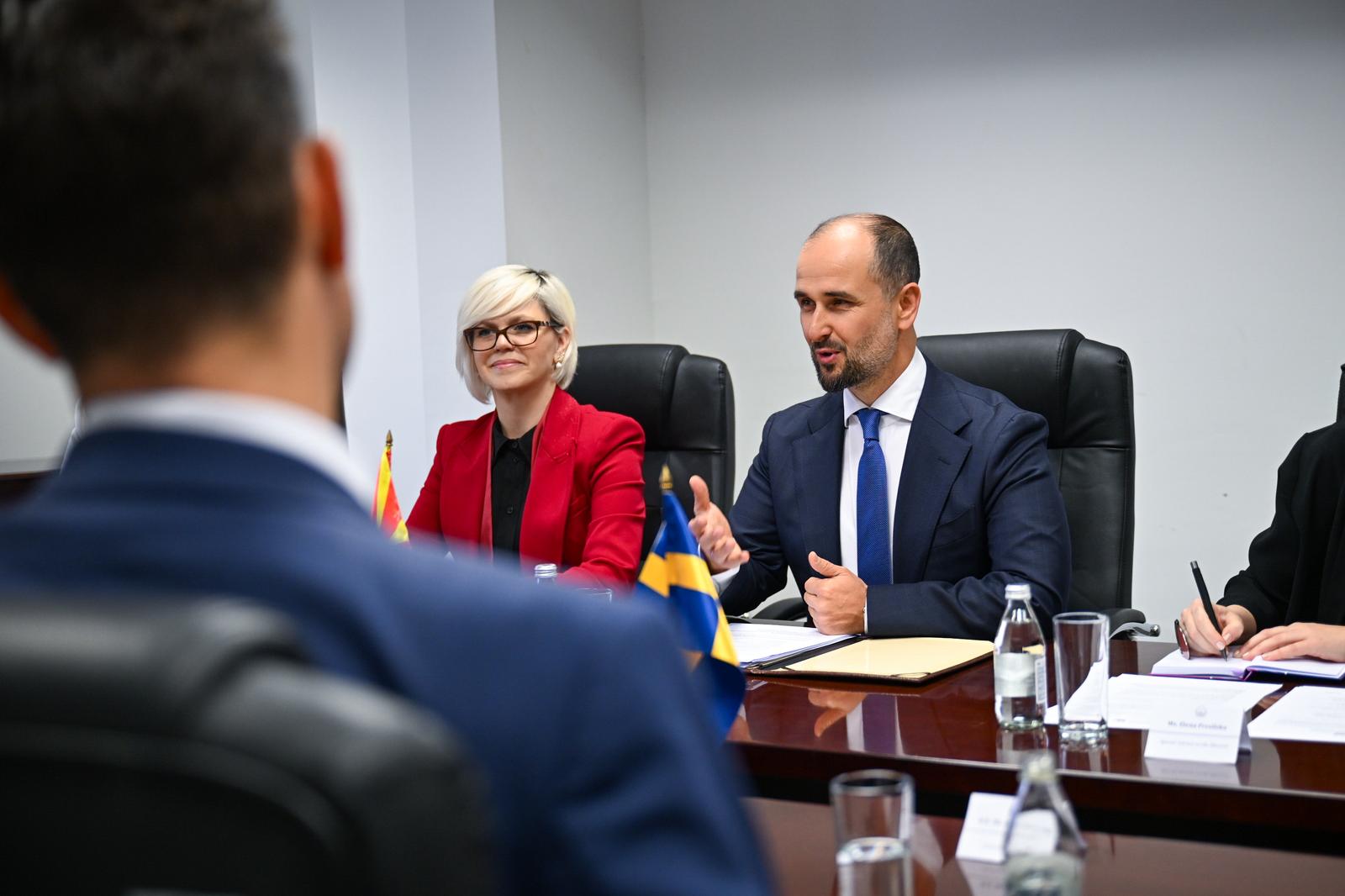 Murtazani nikoqir i MÇE suedeze znj.Rozenkranc: Vizioni i përbashkët për zgjerim dhe Europë staibile e bazuar në vlera