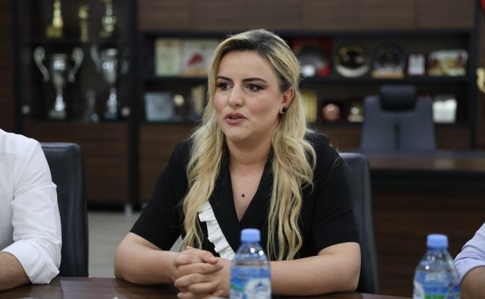 Reagon zv.ministrja e Sportit, Safije Sadiki Shaini, pas thirrjeve raciste të huliganëve maqedonas në Prilep