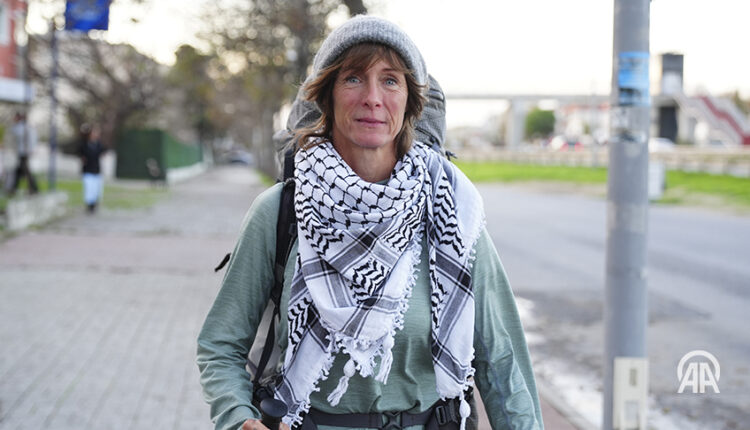 Aktivistja britanike po ecë për 6.5 muaj për të mbledhur ndihmë për palestinezët