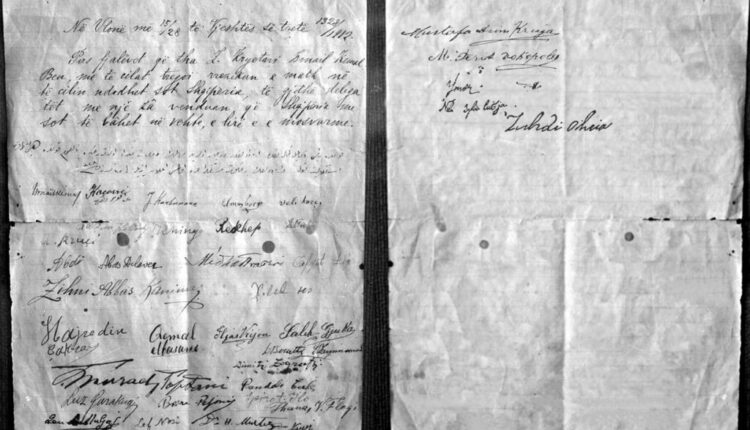 E vërteta e Dokumentit të Pavarësisë që ruhej nga Lef Nosi, i cili ka qenë origjinali i aktit themelimit të shtetit shqiptar