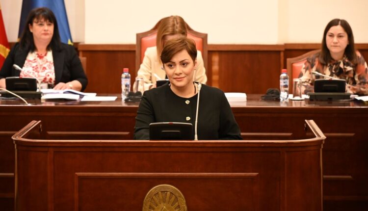 Dimitrieska-Koçoska: Me Propozimin e Buxhetit për vitin 2026, sigurojmë konsolidim fiskal, stabilitet, rritje dhe investime si themele për standard më të mirë jetese