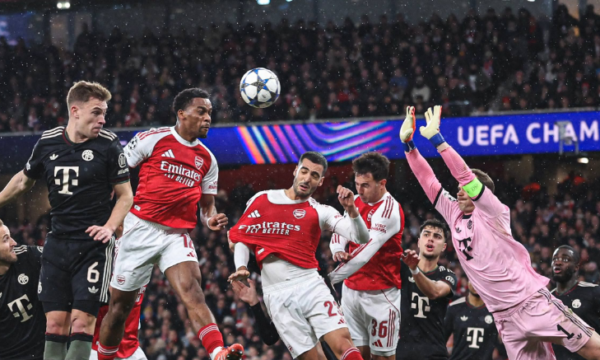 Arsenali e dominon Bayernin  vazhdon në perfeksion në Ligën e Kampionëve