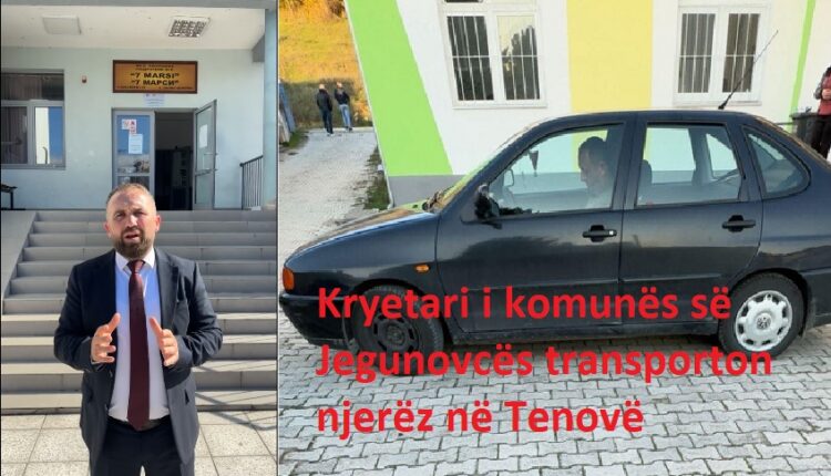 Haqim Ramadani denoncon skandal: Kryetari i komunës së Jegunovcës transporton njerëz në Tenovë