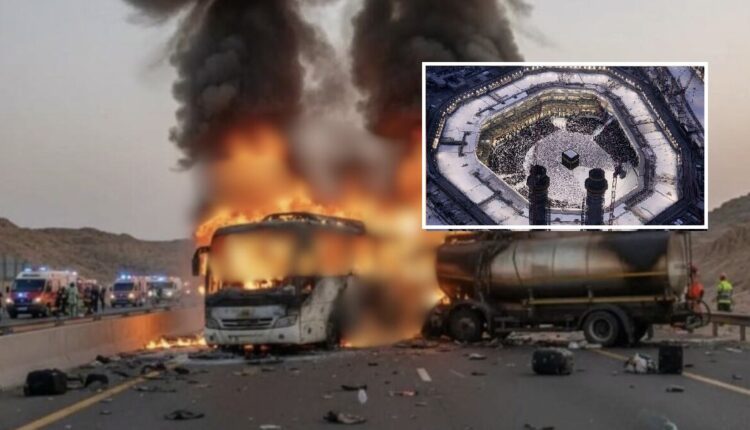 Digjet autobusi në rrugën nga Meka në Medinë, vdesin 45 persona që kishin shkuar për të bërë Umra-n