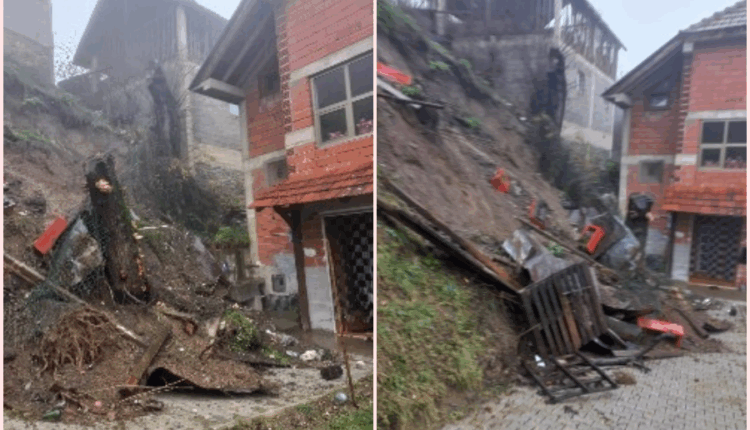 Këto janë dëmet nga reshjet e shumta të shiut në fshatin Shipkovicë të Tetovës